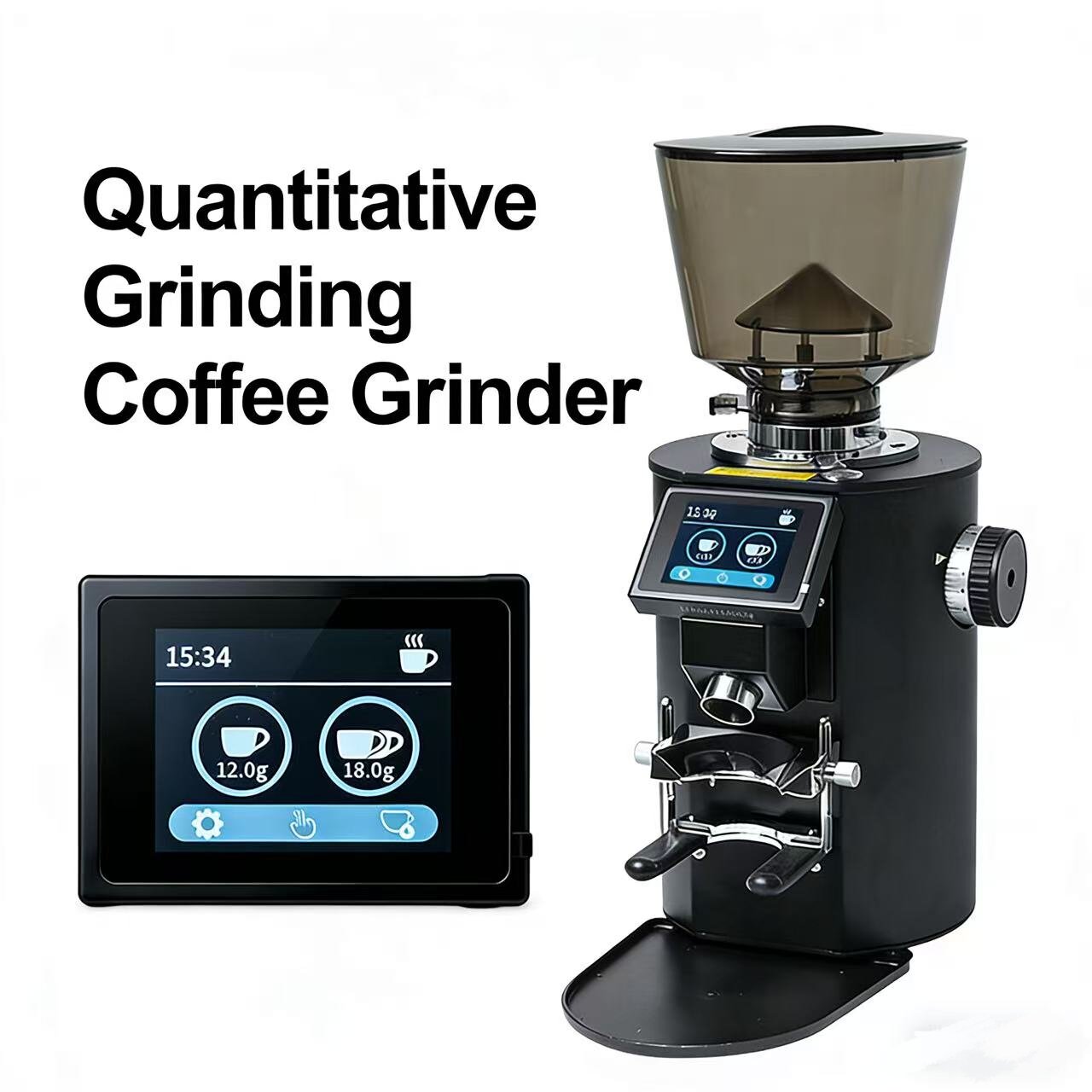 Coffee Grinder Burr Flat - Molinillo de Café Profesional Comercial de