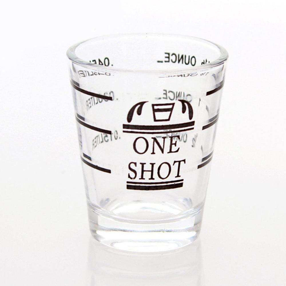 Espresso Shot Glass - Accesorios para Espresso con Escala, Vaso
