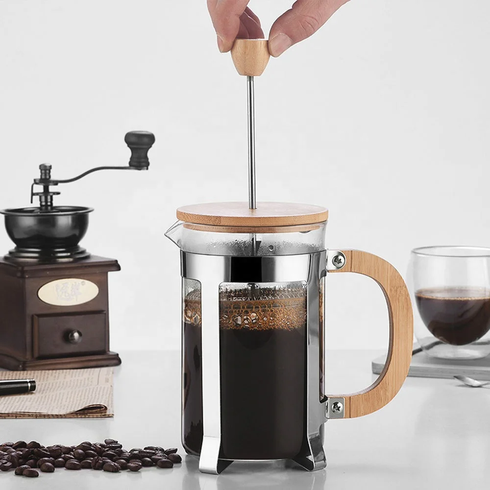 Cafetera/Tetera Francesa de Ac - Coffee Equipment For Camping reseña y precio