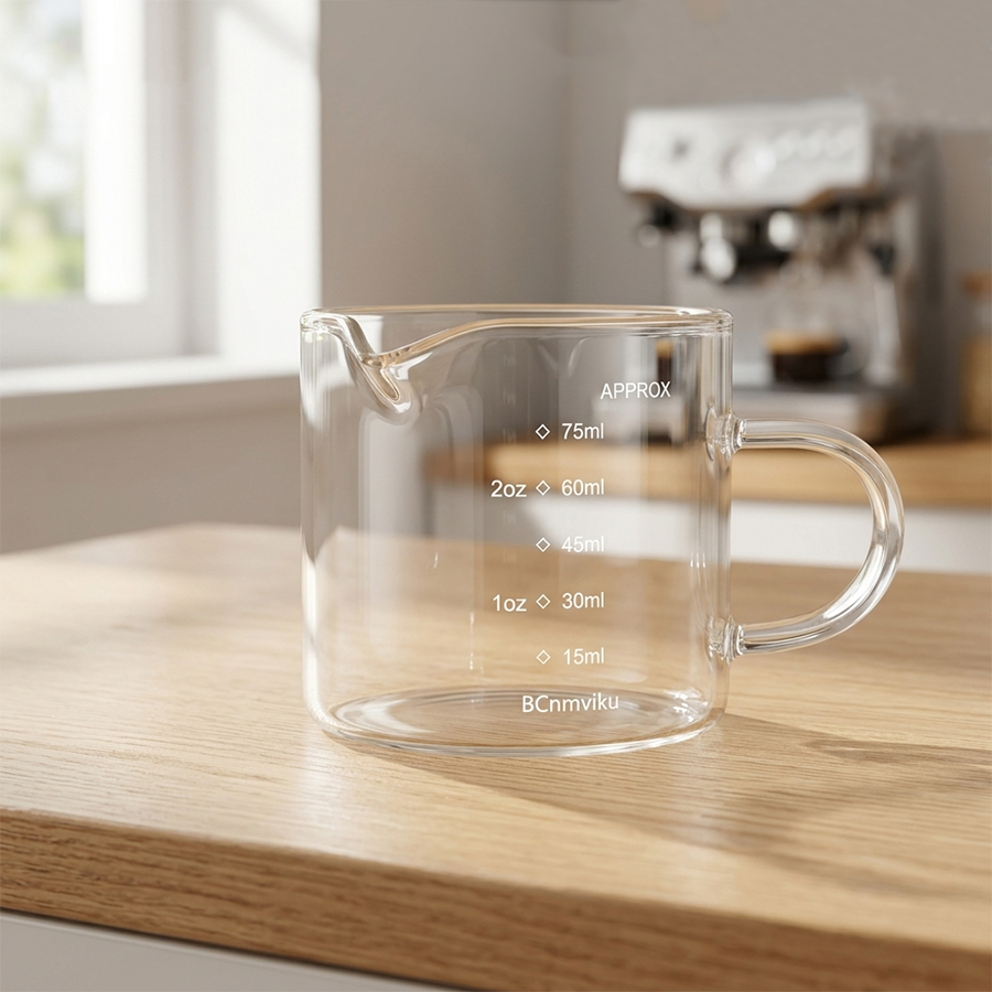 Vaso medidor para espresso, ja - Espresso Shot Glass reseña y precio
