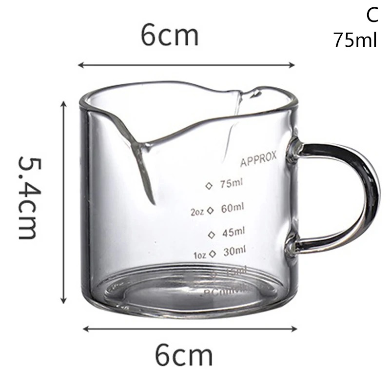 1/2 piezas de tazas de espress - Espresso Shot Glass reseña y precio