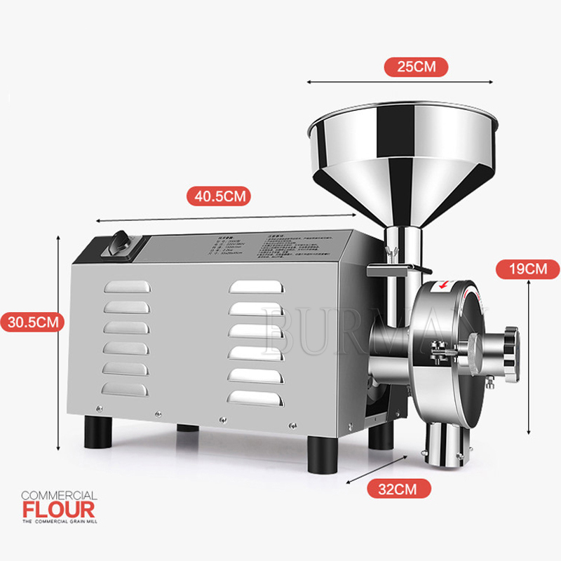 Molino eléctrico comercial par - Coffee Grinder Burr Flat reseña y precio