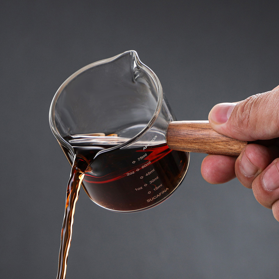 Taza medidora de café expreso  - Espresso Shot Glass reseña y precio