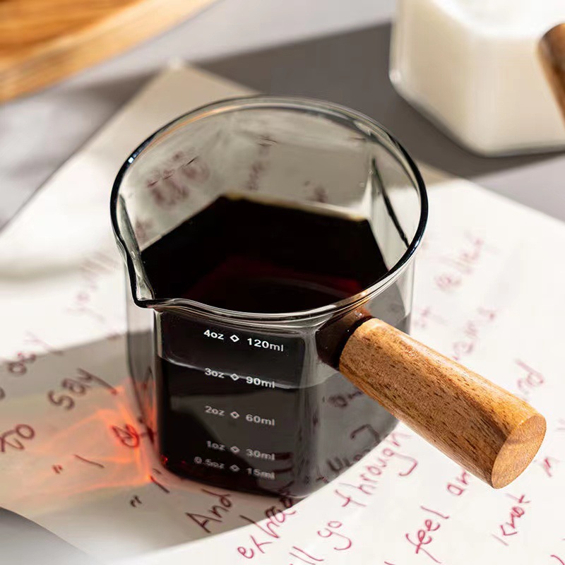 Taza medidora de café expreso  - Espresso Shot Glass reseña y precio