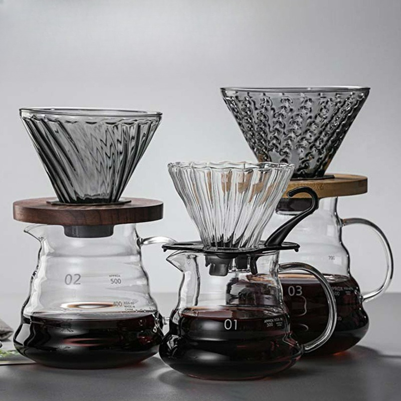 Juego de cafetera de vidrio de - Coffee Equipment For Camping reseña y precio